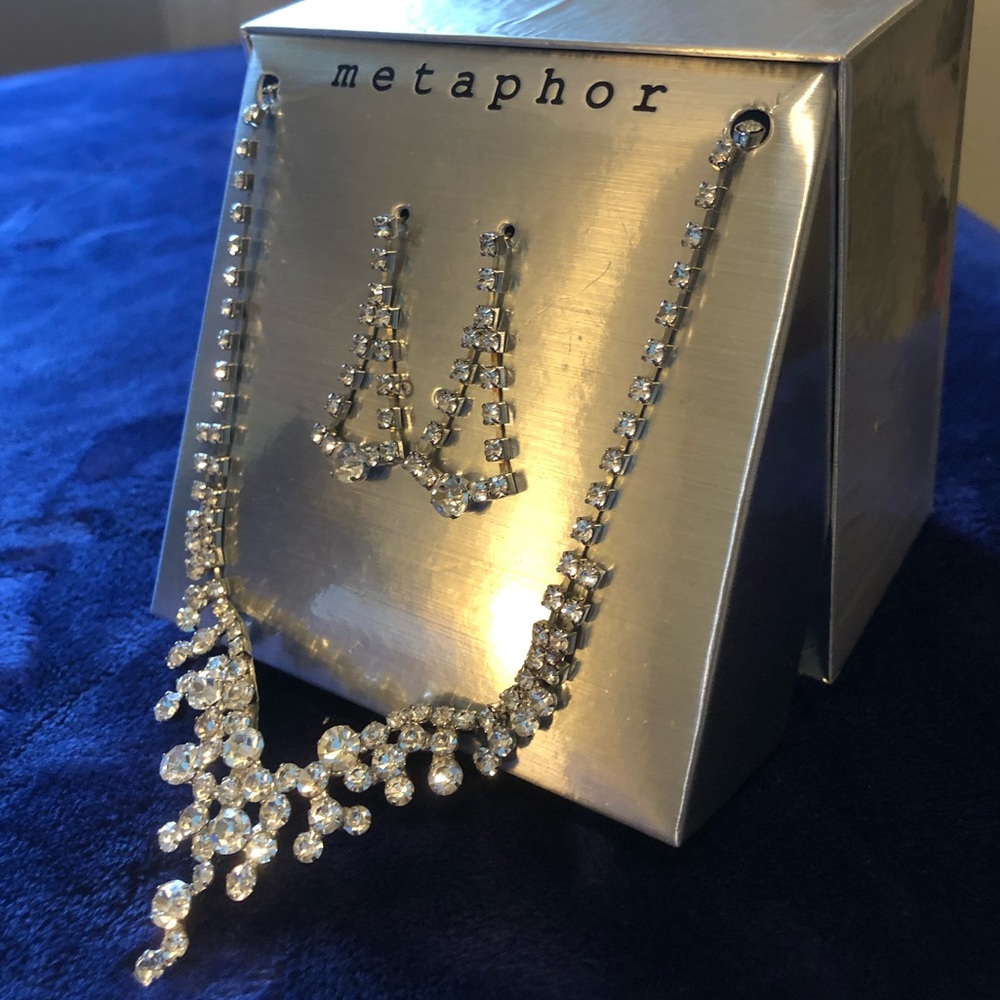 🌻🌻 Metaphor Necklace and Earrings